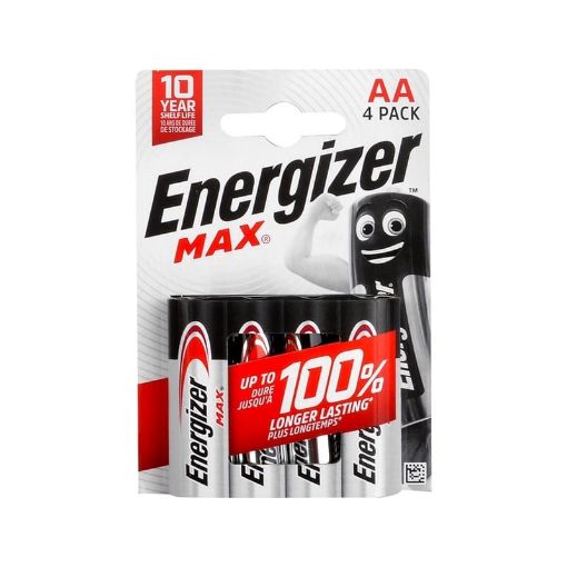 ENERGİZER MAX ALKALİN AA 4LÜ BLİSTER resmi