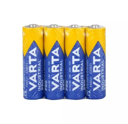 VARTA 4006 ENDÜSTRİYEL ALKALIN AA 4LÜ SHRİNK resmi