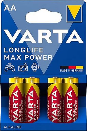 VARTA 4706 LONGLIFE MAX POWER AA 4LÜ BLİSTER resmi