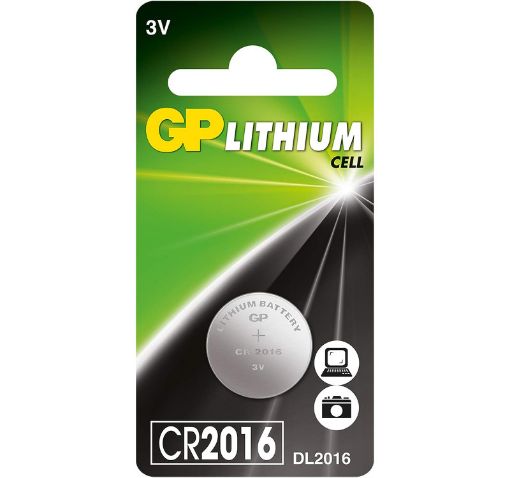 GP CR2016 TEKLİ BLİSTER PİL resmi