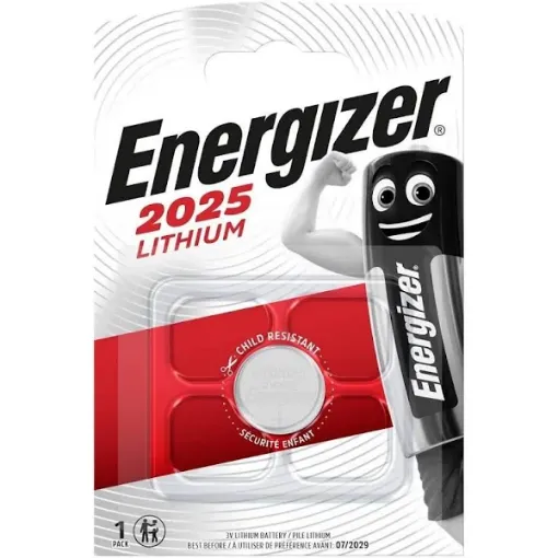 ENERGIZER CR2025 3V LITYUM PIL TEKLI resmi