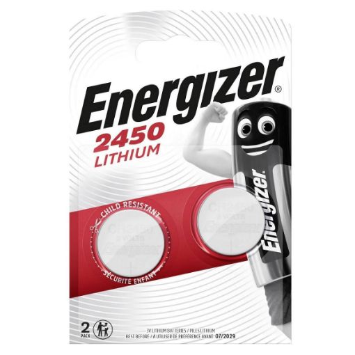 ENERGİZER CR2450 3V LİTYUM PİL 2Lİ BLİSTER resmi