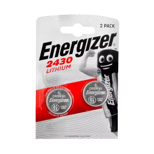 ENERGIZER CR2430 3V LITYUM PIL 2LI BLİSTER resmi