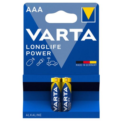 VARTA 4903  LONGLIFE POWER AAA 2Lİ BLİSTER resmi