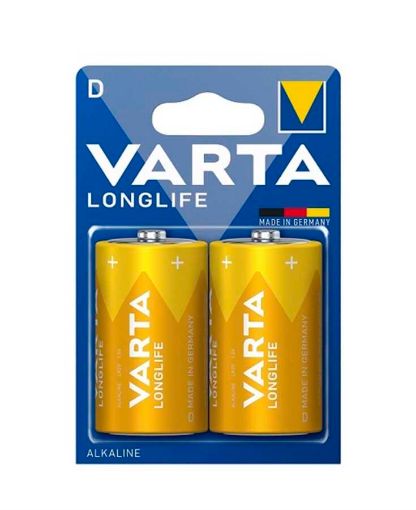 VARTA 4120 LONGLİFE D BÜYÜK PİL 2Lİ BLİSTER resmi