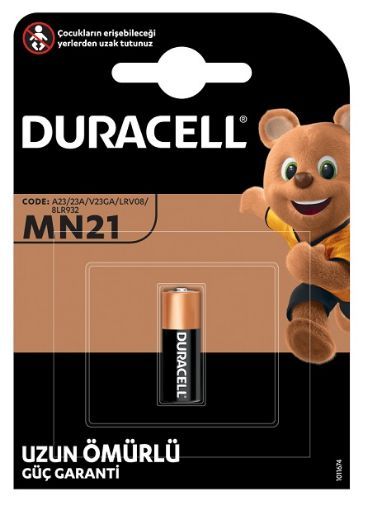 DURACELL 23A  ALKALİNE PİL TEKLİ BLİSTER resmi