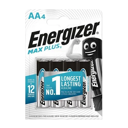 ENERGİZER MAX PLUS ALKALİN AA 4LÜ BLİSTER resmi