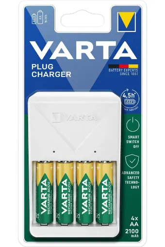 VARTA 57657-451 PLUG CHARGER 4X2100 MAH resmi