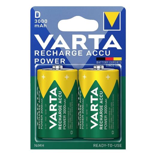 VARTA 56720-402 D BOY ŞARJLı PIL 3000 MAH resmi