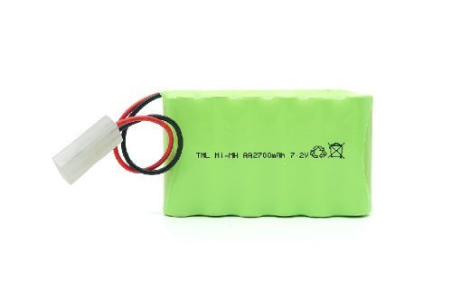 7.2v 2700MAH AA TAMİYA SOKET PİL resmi