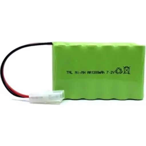 7.2v 1300MAH AA TAMİYA SOKET PİL resmi