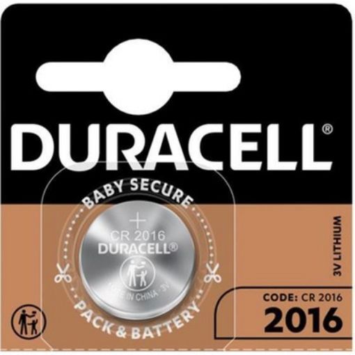 DURACELL CR2016 3V LİTYUM PİL TEKLİ BLİSTER resmi