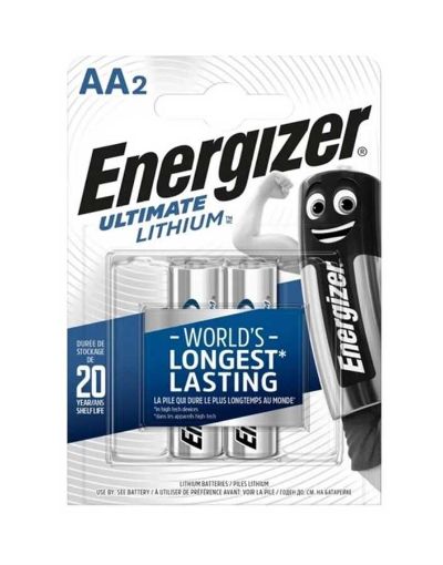 ENERGİZER ULTIMATE LİTYUM AA 2Lİ BLİSTER resmi