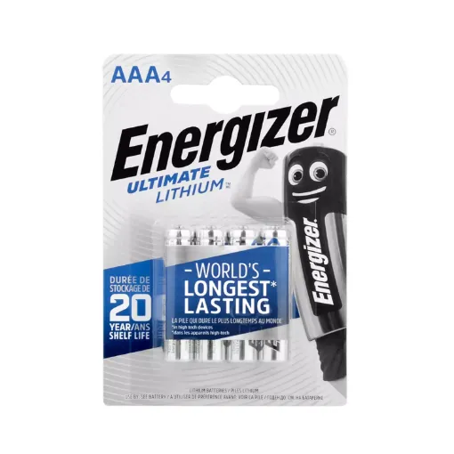 ENERGİZER ULTİMATE LİTYUM AAA 4LÜ BLİSTER resmi