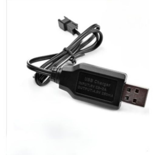 6V SIYAH USB ŞARJ CIHAZI resmi