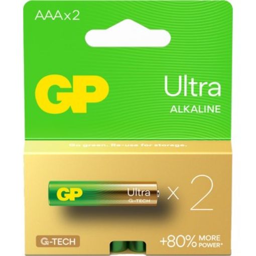 GP ULTRA  ALKALİN İNCE KALEM PİL 2Lİ BİLİSTER resmi