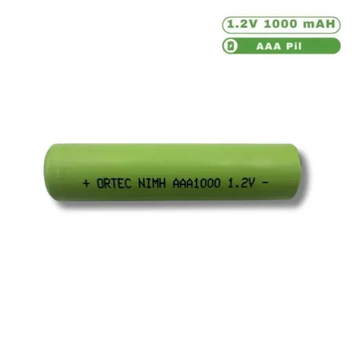 ORTEC NIMH RECHARGEABLE AAA 1000 MAH 1.2V