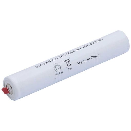 SUPEX Nİ-CD 3.6V SC 2000MAH 3LÜ 3UÜSTÜSTE SÜPÜRGE resmi