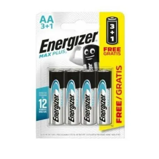 ENERGİZER MAX PLUS  ALKALİN AA A 3+1 4LÜ BLİSTER resmi