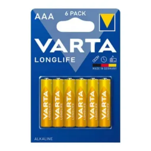 VARTA 4103 LONGLIFE AAA 6LI BLİSTER resmi