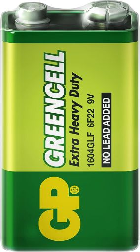 Gp Greencell 9V Tekli Paket Pil resmi