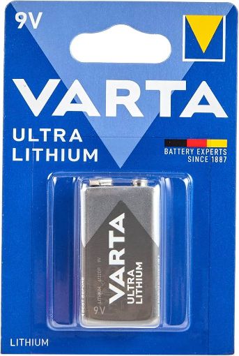 Varta 6122 Ultra Lithium 9V Pil