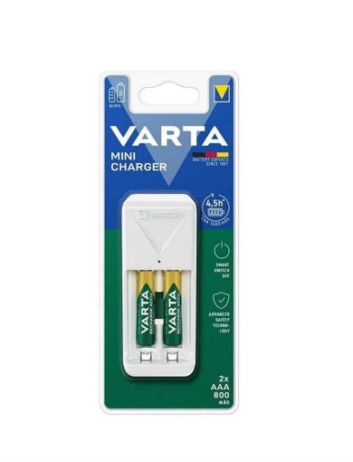 Varta 57656 201 421 2x AAA 800mAh 56703 dahil Mini Şarj Cihazı