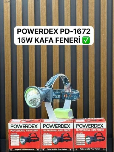 Powerdex PD-1672 1500 Lümen Profesyonel Kafa Feneri resmi