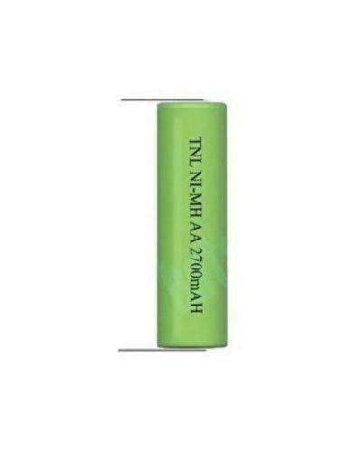 TNL 2700mAh 1.2v Puntalı AA Başlıksız NiMH Şarj Edilebilir Kalem Pil resmi