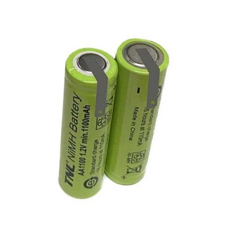 TNL 2.4v 1100mAh Traş Makinesi için Şarjlı AA Kalem Pil resmi