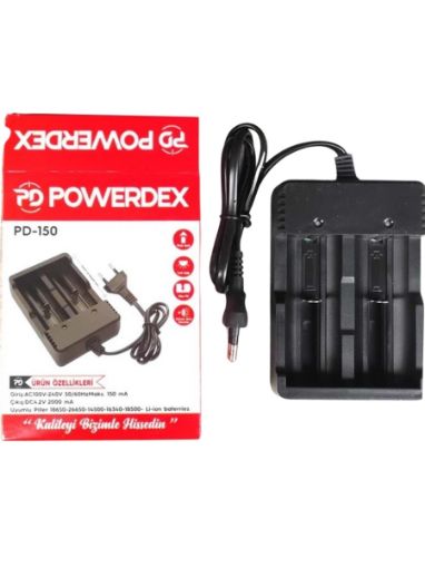 Powerdex PD-150 18650 Li-ion Pil Şarj Cihazı  resmi