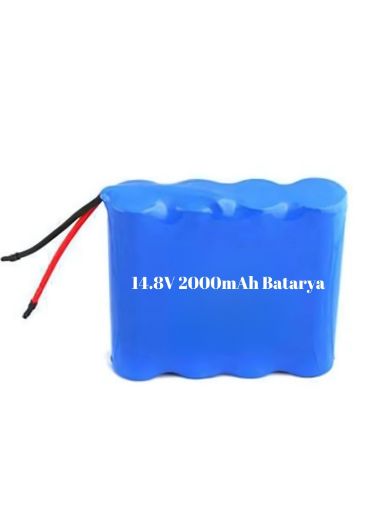 TNL 14.8v 2000MAH Li-ion Pil Grubu Batarya 18650 resmi