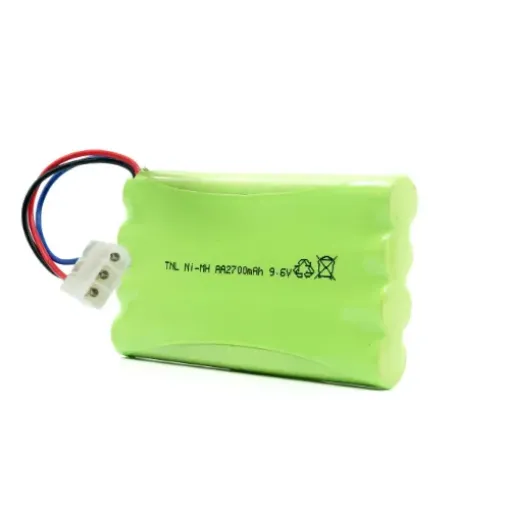 TNL 9.6v 2700mAH AA Kalem Pilli 3lü Tamiya Soket Oyuncak Araba Bataryası resmi