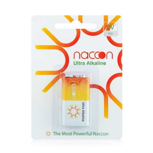 Naccon 9V Alkalin Pil Tekli Paket (6LR61) resmi