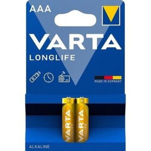 Varta 4103 Longlife AAA İnce Kalem Pil 2'li Paket (Blister) resmi