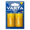 Varta Longlife Alkalin C Orta Boy 2'li Pil (Blister) resmi