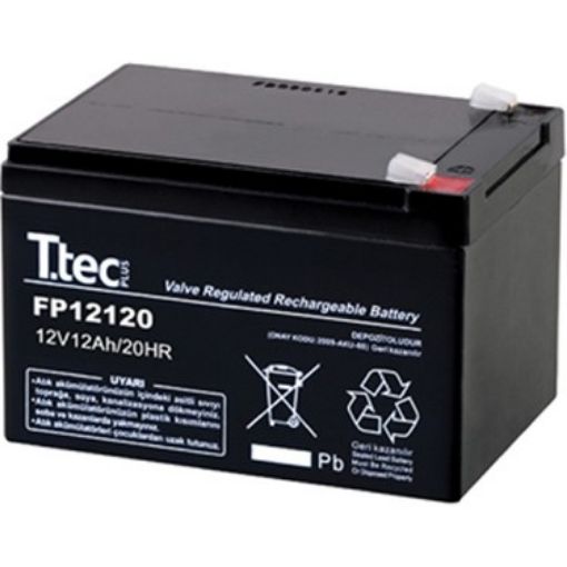 Ttec 12v 12Ah Kuru Bakımsız Akü 2025 Üretimi resmi